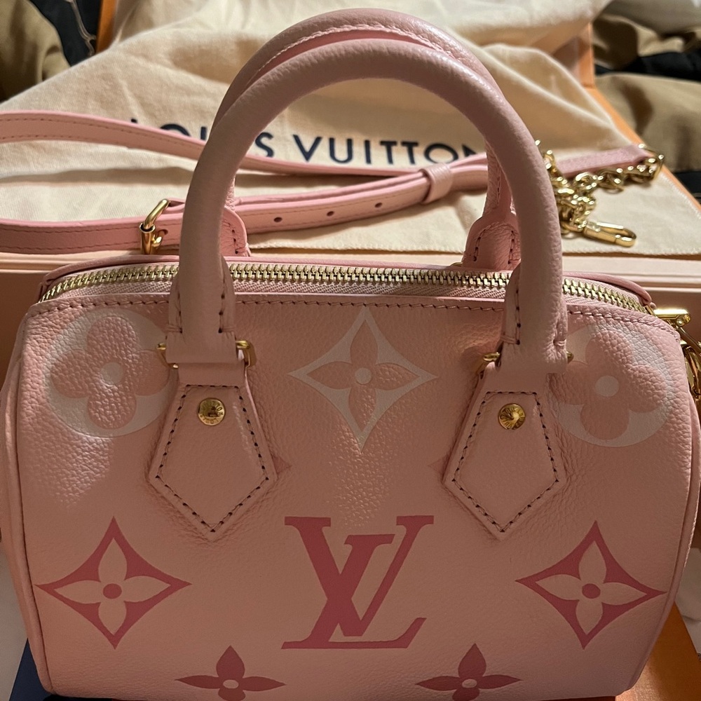 Speedy Bandoulière 20 in Pink
